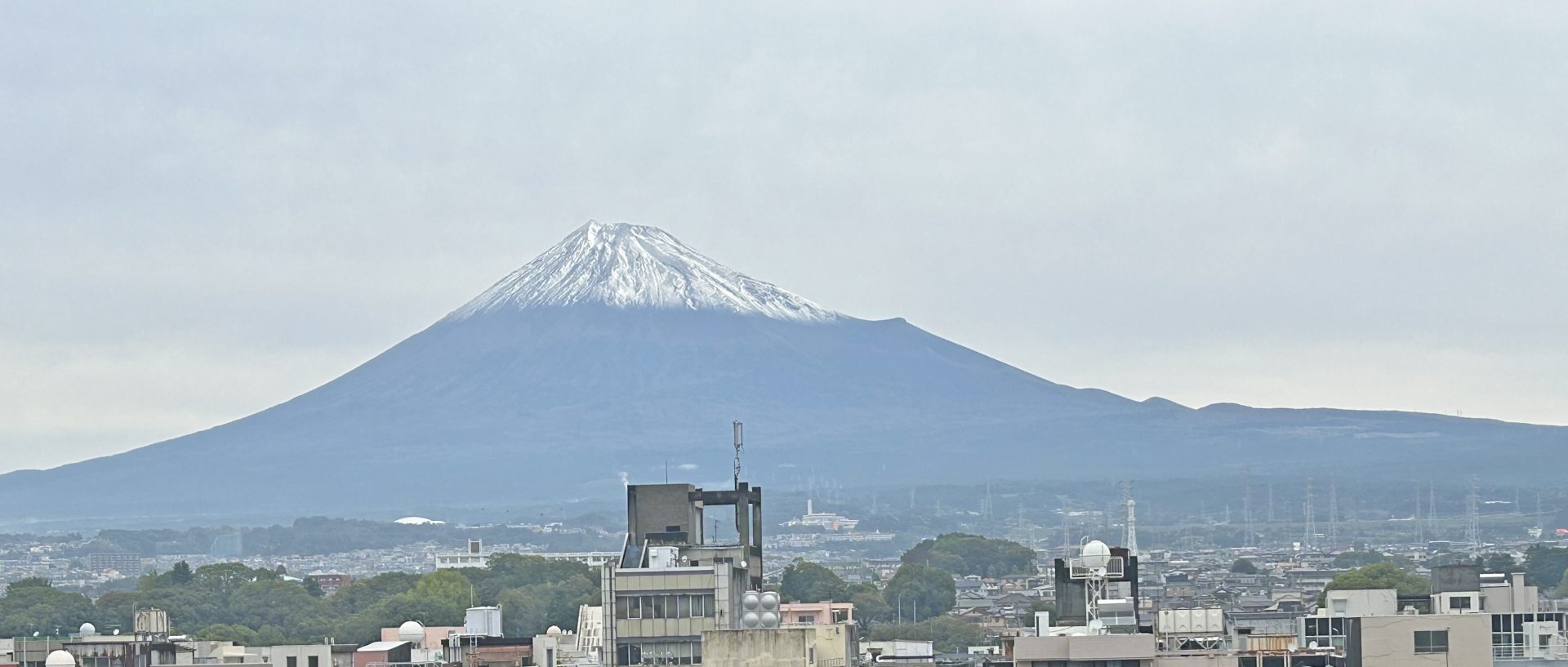 2025年🗻富士山初冠雪🗻 - 株式会社大芝電機